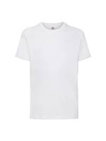 T-SHIRT BLANC VALUEWEIGHT KIDS 160G - 12/13ANS