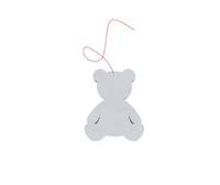 Orlando - Acrylique sublimable 5mm - pendentif nounours - 55x76mm