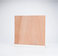Planchettes en contreplaqué acajou 335*335x3mm (18 pcs)