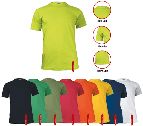 T Shirt cotton manche courtes 160g CF