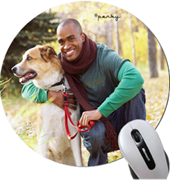 Portland - Tapis de souris rond - 20cm