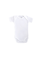 BODY BEBE TEDDY BLANC - 6/12 MOIS