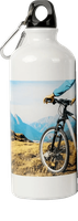 San francisco - 600ml Aluminium Bottle with C cap White