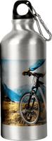 San francisco - 600ml Aluminium Bottle with C cap Silver