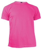T-SHIRT DRY SKIN FUCHSIA L