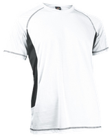 T-SHIRT DRY SKIN ITALY BLANC - NOIR M