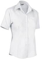 CHEMISIER FEMME M/COURTES STAR BLANC 38/S