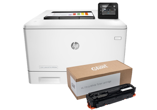 Imprimante à toner blanc