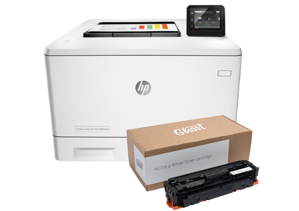 Imprimante à toner blanc